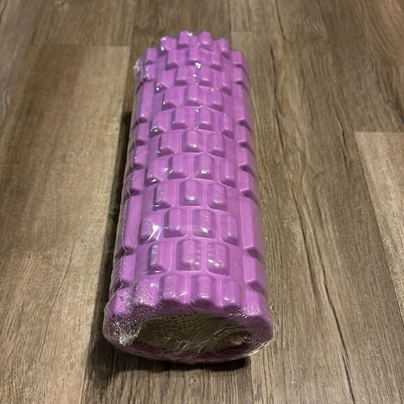 NEW Yoga Column Foam Fitness Stretching Roller Purple - Picture 3 of 8